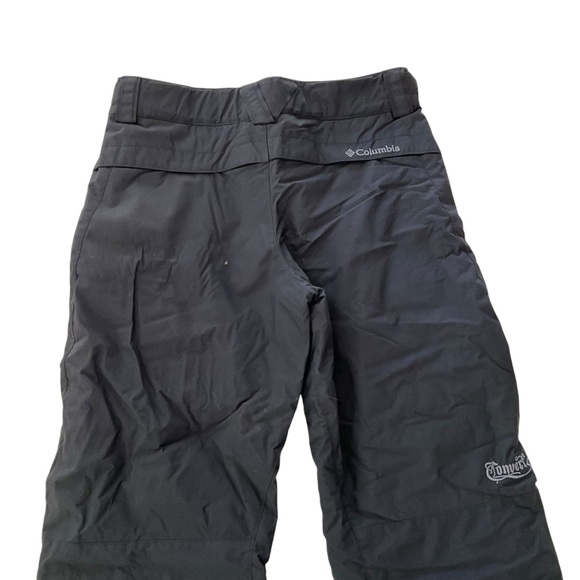 Columbia Youth 14/16 Convert Insulated WaterProof Ski Snowboard Pants Line Black - Picture 10 of 16